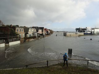Hoogwater op Vlieland