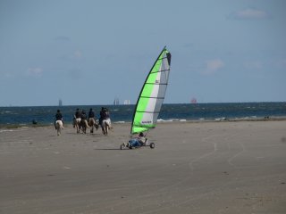 Strandzeilen op Vlieland Strandzeilen op Vlieland