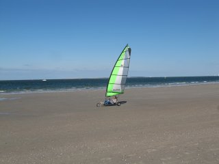Strandzeilen op Vlieland Strandzeilen op Vlieland